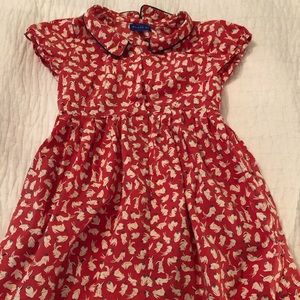 Girls bunny dress